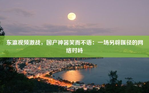 东瀛视频激战，国产神器笑而不语：一场另辟蹊径的网络对峙