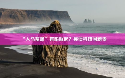 “人马畜禽”有限崛起？笑谈科技圈新贵