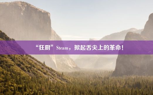 “狂厨”Steam，掀起舌尖上的革命！