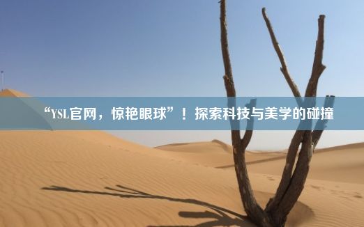 “YSL官网，惊艳眼球”！探索科技与美学的碰撞