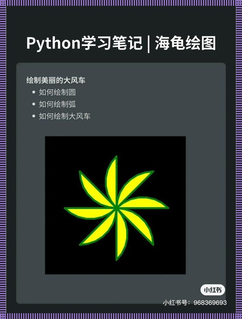 Py画传奇：糙理间的狂想曲