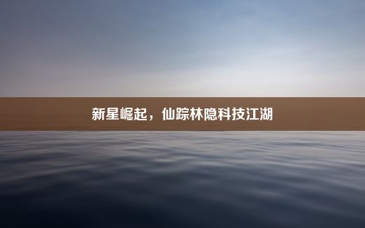 新星崛起，仙踪林隐科技江湖