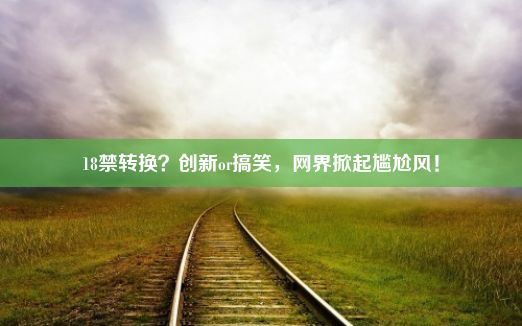 18禁转换？创新or搞笑，网界掀起尴尬风！