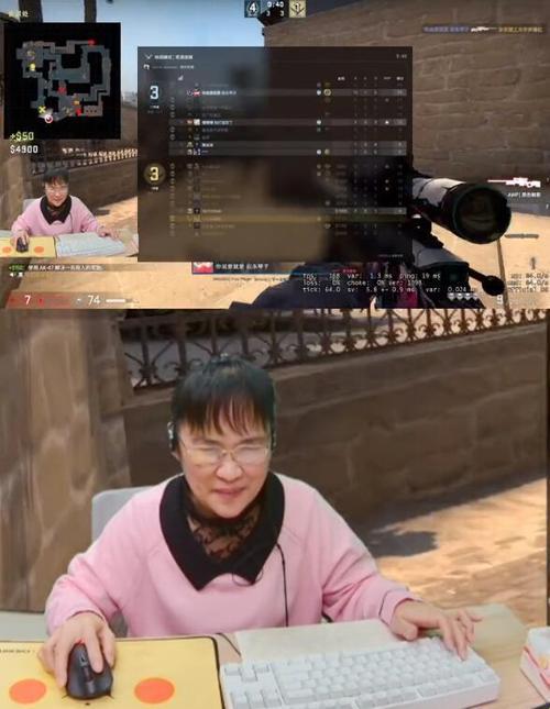 “CSGO狂暴小妹，玩转科技新风尚”