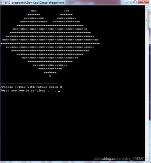 C++心形图案代码：爱情编程新花样