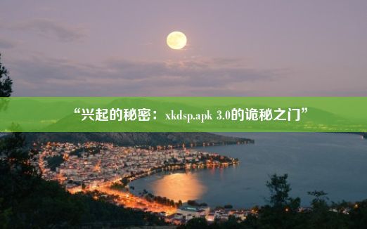 “兴起的秘密：xkdsp.apk 3.0的诡秘之门”