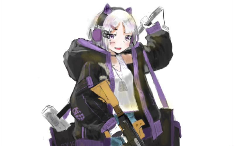 《笑谈“mk18cqbr少女前线”狂欢，突破记录原来这么玩！》