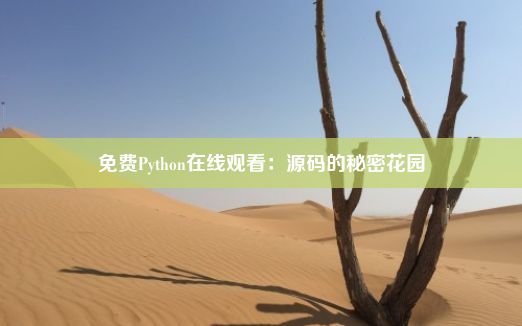 免费Python在线观看：源码的秘密花园