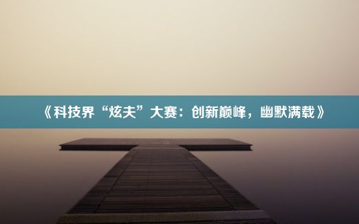 《科技界“炫夫”大赛：创新巅峰，幽默满载》